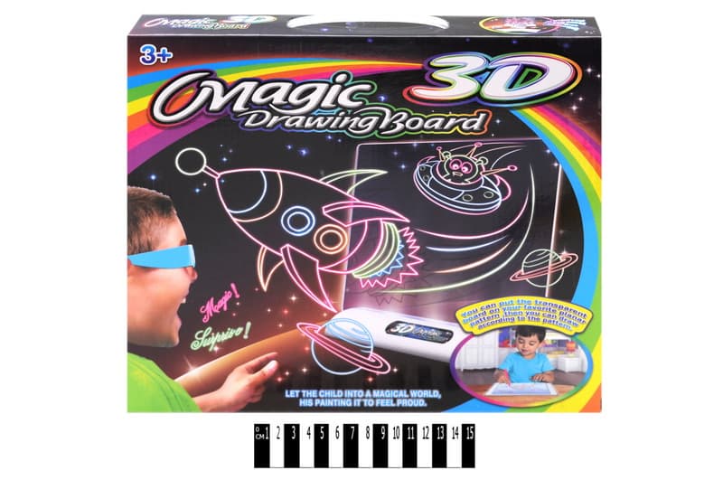 Н-р для творчості 3D Magic YM124 р.34*30*4,5 см (шт.)
