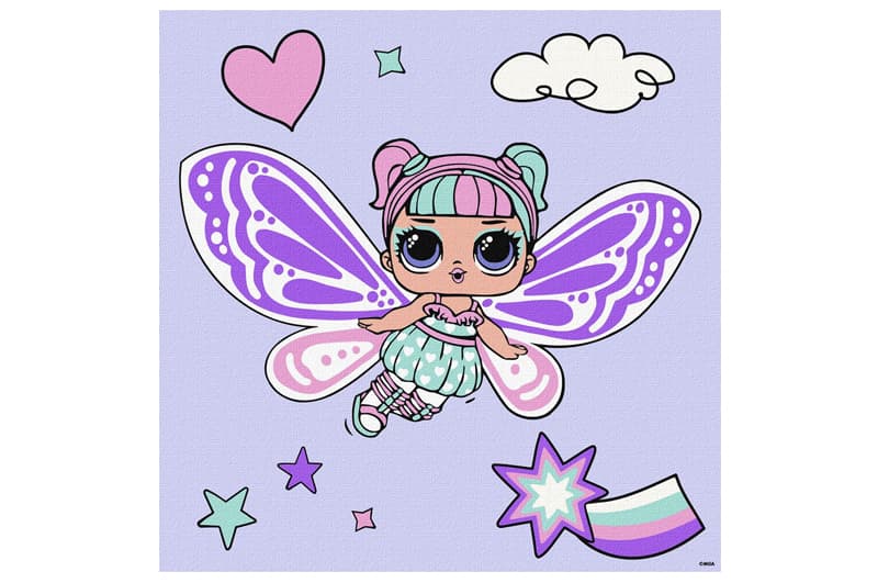 Набір для розпису по номерах 40x40 см KHO1091 "L.O.L. Fairies Sweetiefly" Ideyka