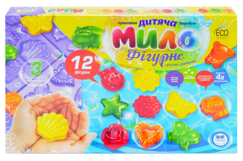 Набір для творчості DFM-02-02U "Дитяче Фігурне Мило" великий DANKO