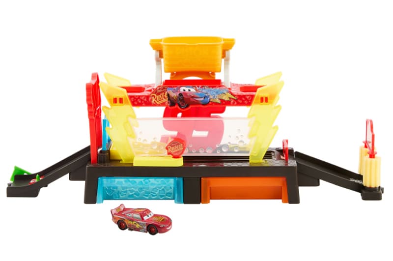 Ігровий набір «Автомийка» Mattel JBM70 із МакКвіном, «Тачки», «Зміни колір», фото 2