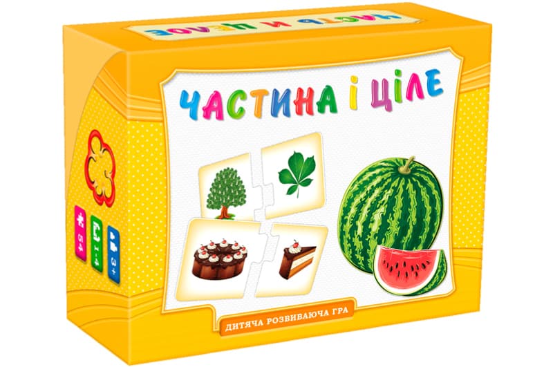 Розвиваючі пазли "Частина і ціле" ARTOS