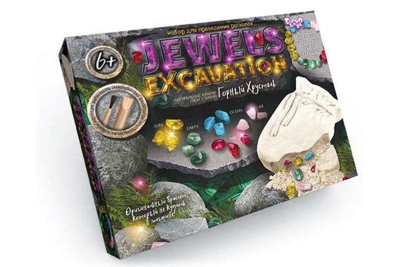 Набір для розкопок JEX-01-02 "JEWELS EXCAVATION" DANKO