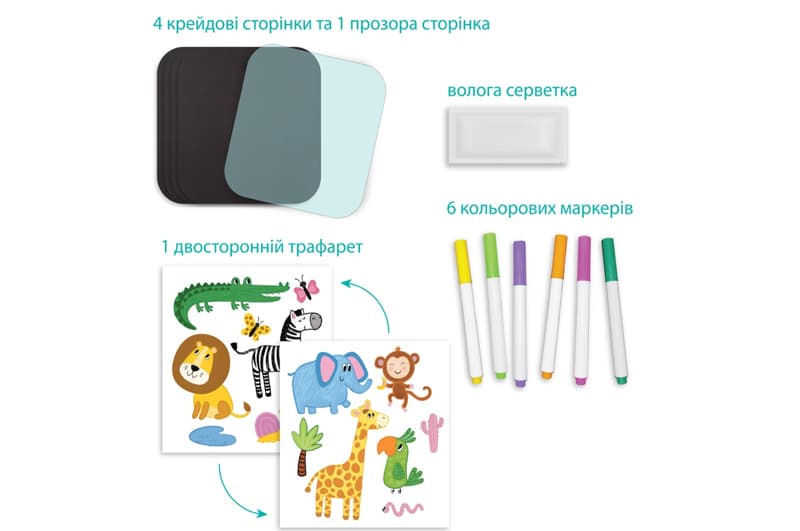 Набір для творчості 301047 "Тварини" DoDo, фото 2