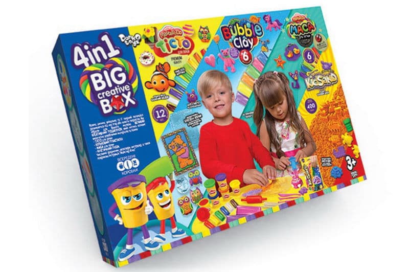 Набір для творчості BCRB-01-01U "4в1 BIG CREATIVE BOX" DANKO