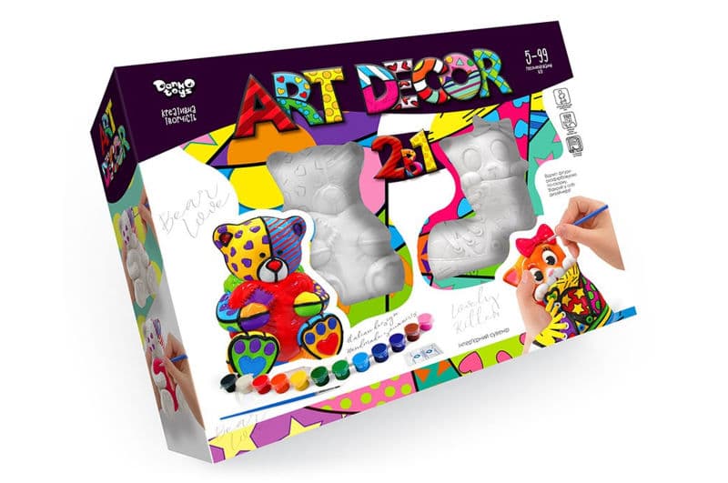 Набір для творчості ARTD-02-01U "ART DECOR" 2в1 DANKO