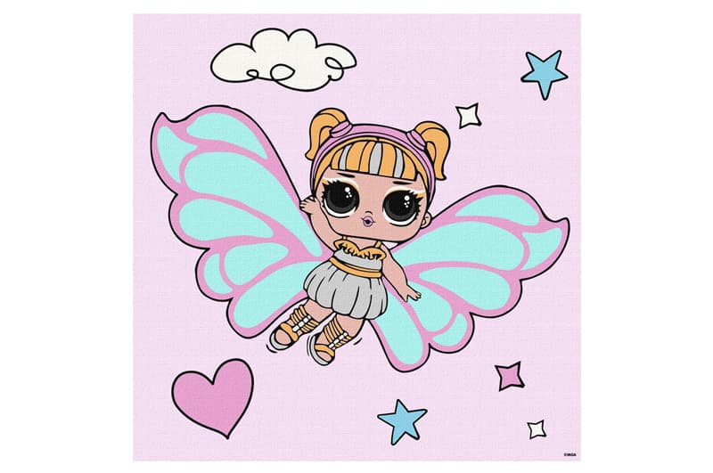 Набір для розпису по номерах Ideyka KHO1092 «L.O.L. Fairies Skystarling», 40×40 см