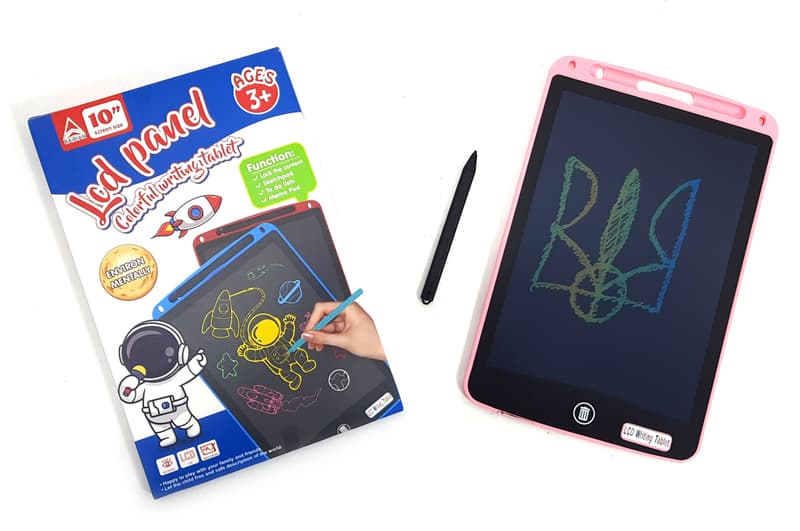 Планшет для малювання LCD Writing Tablet 10'' кольоровий