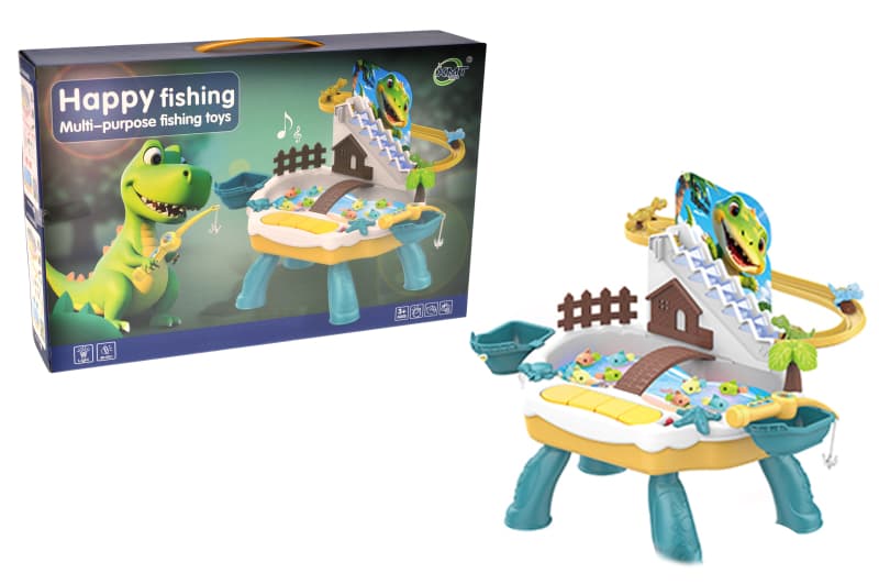 Ігровий набір «Риболовля Діно» на батарейках YG TOYS