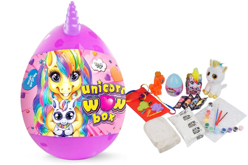 Набір для творчості UWB-01-01U "Unicorn WOW Box" великий DANKO, фото 2