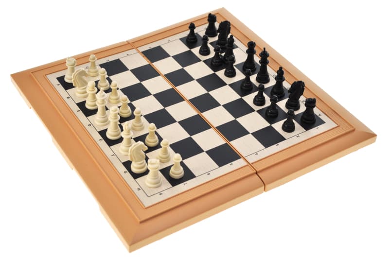 Шахи 3в1 1666 в коробці р.28,8x28,8x1,7 см YG Toys, фото 5