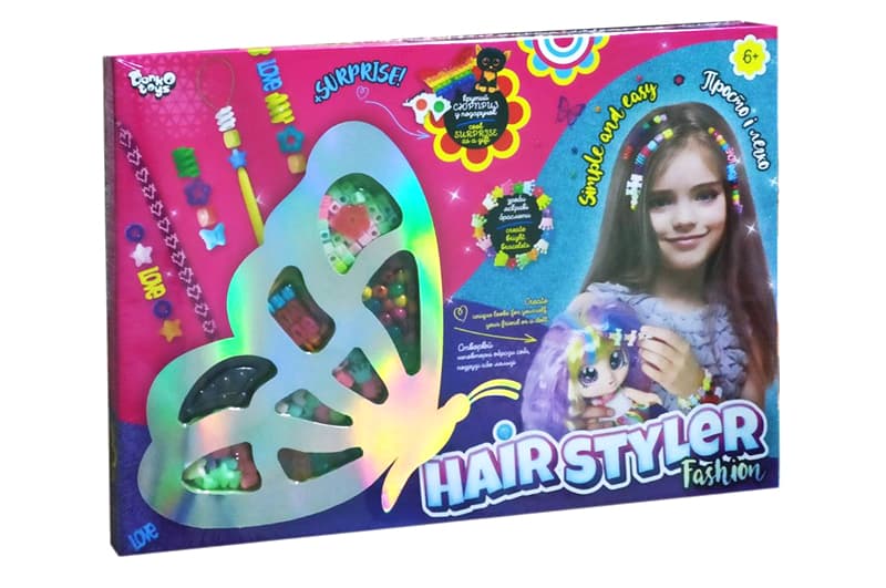 Набір для творчості HS-01-03 "Hair Styler. Fashion" DANKO