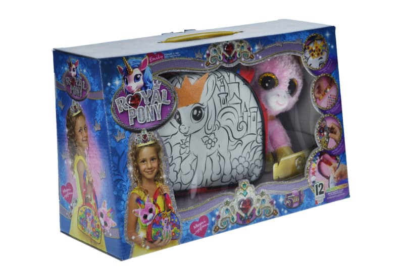 Набір для творчості Danko Toys RP-01-08U Royal Pony, сумочка з єдинорогом, фото 2