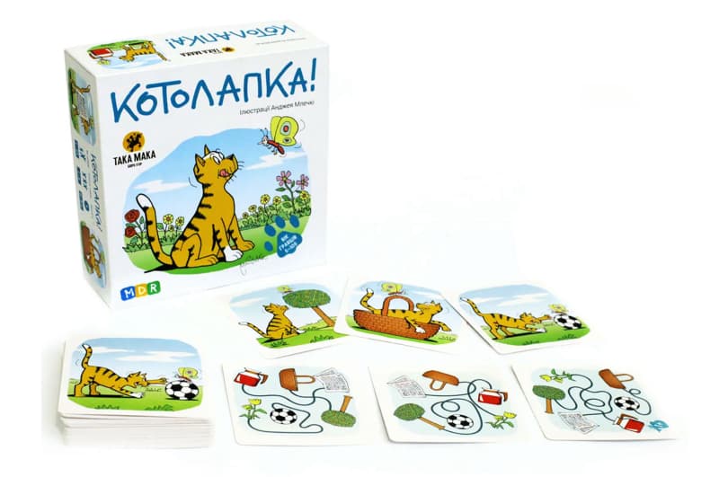 Настільна гра "Котолапка" 100001-UA ТАКА МАКА, фото 2