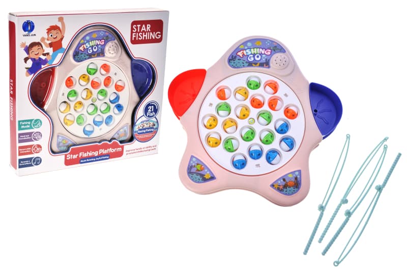 Іграшка для риболовлі «Морська зірка» 622 YG Toys, на батарейках