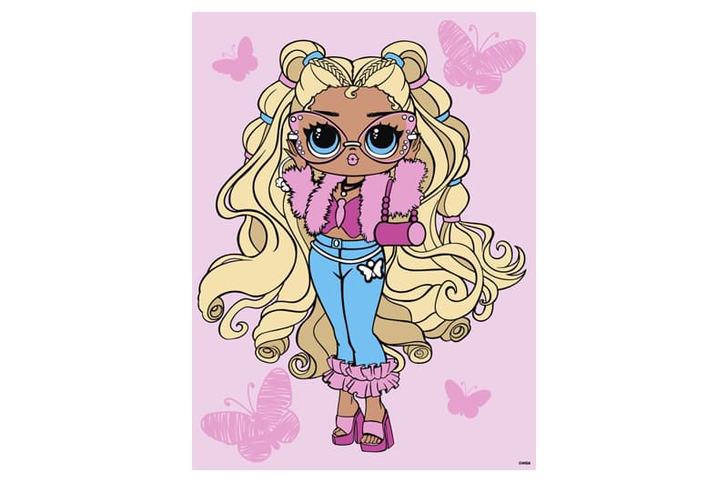 Набір для розпису по номерах 30x40 см KHO6286 "L.O.L. Tweens Olivia Flutter" Ideyka