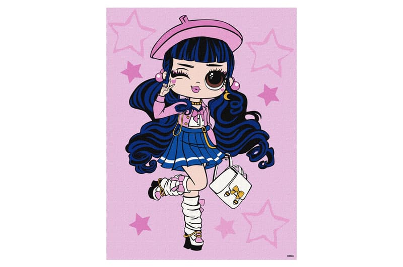 Набір для розпису по номерах 30x40 см KHO6283 "L.O.L. Tweens Aya Cherry" Ideyka