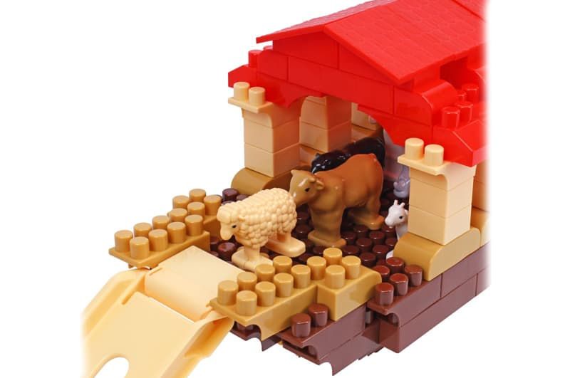 Конструктор блочний 1348 “Ноїв ковчег” 190 дет. в коробці ТЕХНОК, фото 6