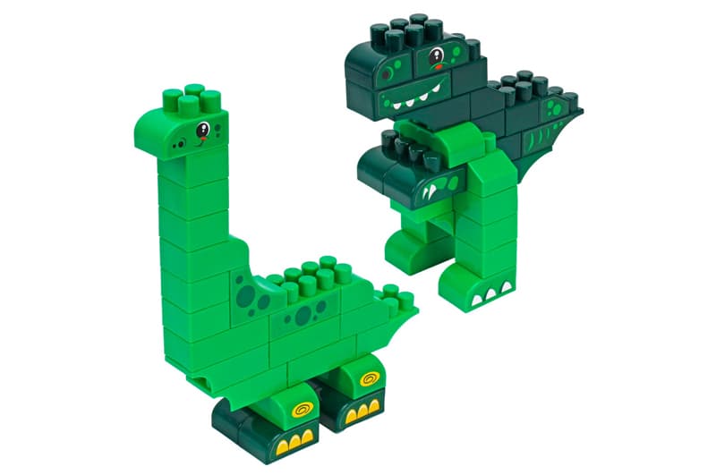 Конструктор блочний 2222 “Діно” 190 дет. в коробці ТЕХНОК, фото 5