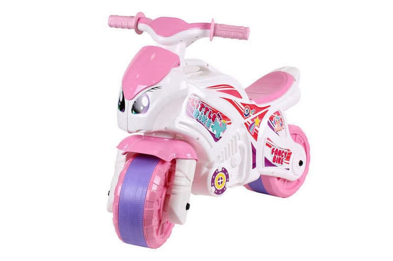 Мотоцикл 5798 біло-рожевий ТЕХНОК