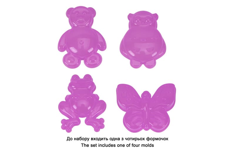 Набір для гри з піском 9987 для дівчаток ТЕХНОК, фото 5