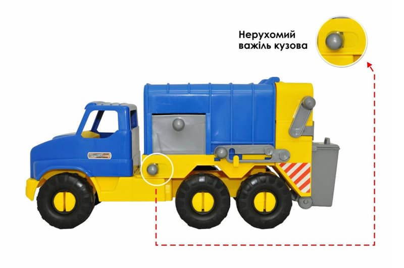 Машина 39399 "City Truck" сміттєвоз Tigres, фото 3
