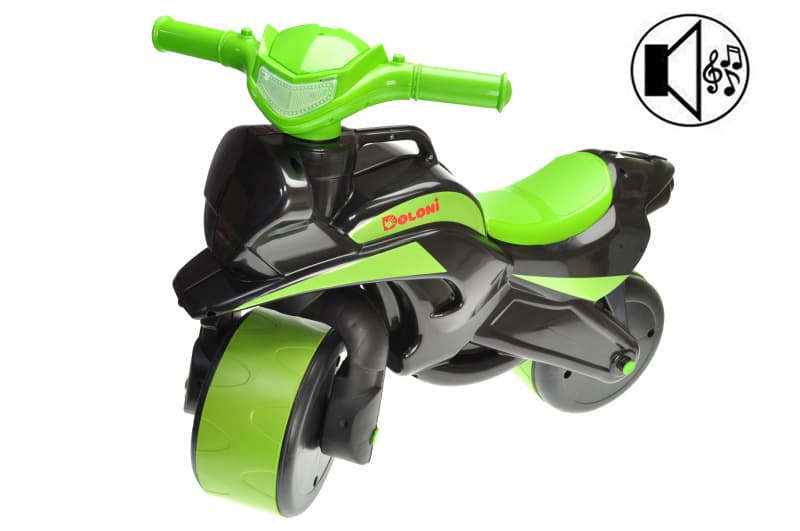 Мотоцикл музичний 0139/59 "Sport" чорний DOLONI