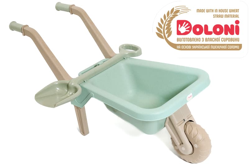 Тачка 01530/01eco з лопаткою Eco Green DOLONI