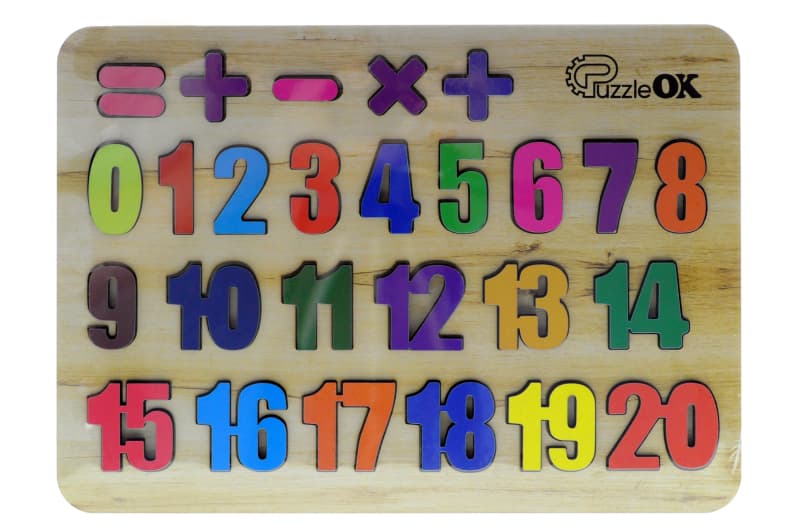 Сортер Арт-11230 "Цифри" дерев'яний PuzzleOK