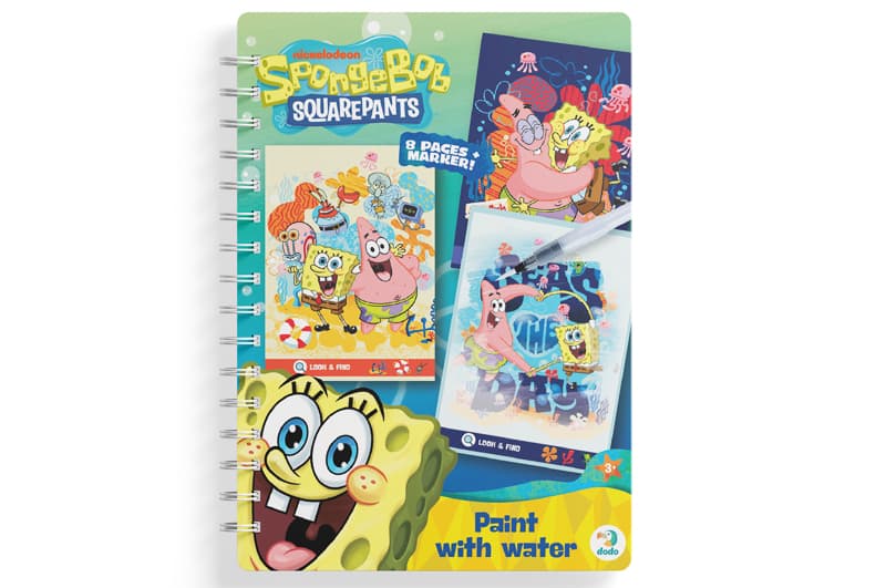 Набір водних розмальовок 200642 "Малюй водою: SpongeBob" DoDo, фото 6