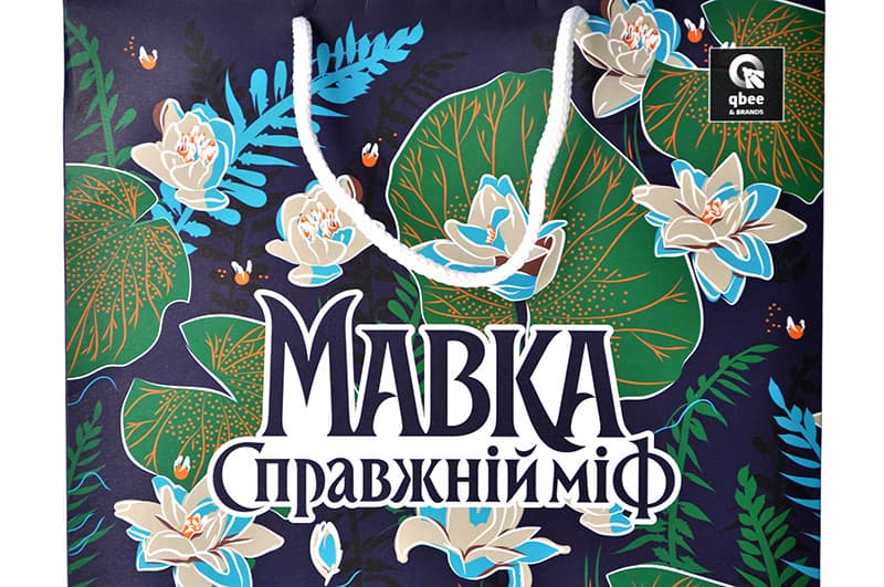 Пакет паперовий M QB004-110 "Мавка. Справжній міф" р.27x33x11 см qbee, фото 2