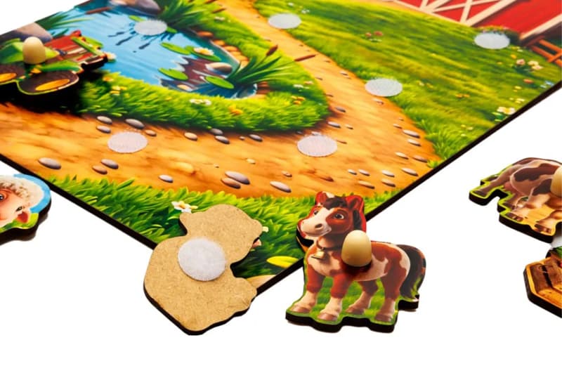 Сортер на липучках Puz-88755 "Моя ферма" PuzzleOk, фото 3