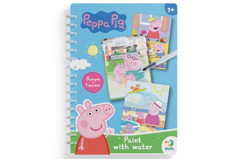 Набір водних розмальовок 200645 "Малюй водою: Peppa Pig" DoDo, фото 5