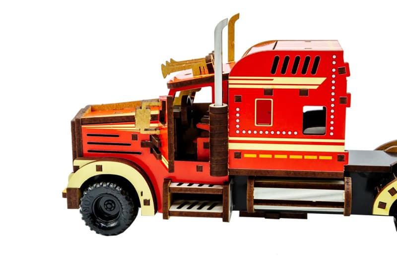Конструктор Puz-00952 "Wood  Truck", дерев'яний PuzzleOk, фото 6