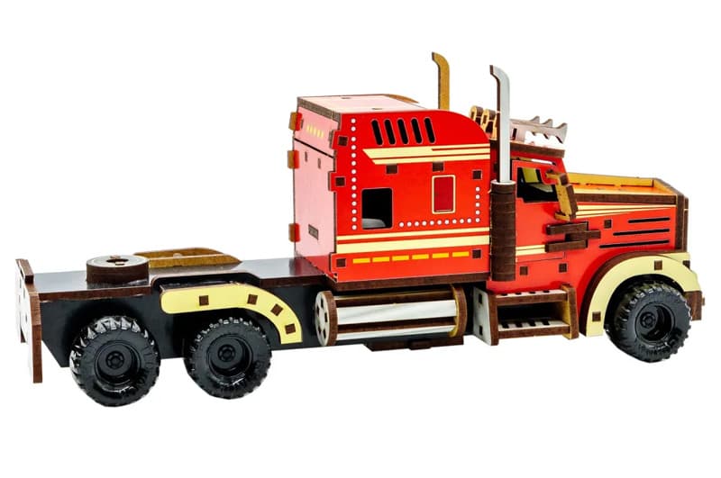 Конструктор Puz-00952 "Wood  Truck", дерев'яний PuzzleOk, фото 2
