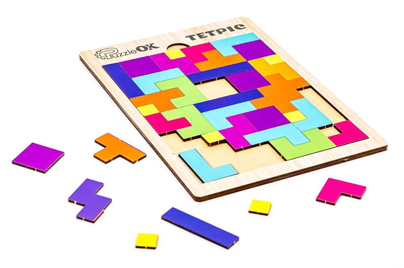 Головоломка дерев'яна  Арт-70063 "Тетріс" PuzzleOk