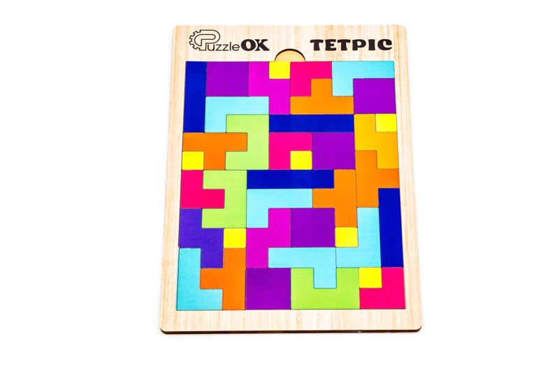 Головоломка дерев'яна  Арт-70063 "Тетріс" PuzzleOk, фото 3