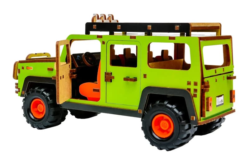 Конструктор Puz-00951 "Wood Rover", дерев'яний PuzzleOK, фото 8