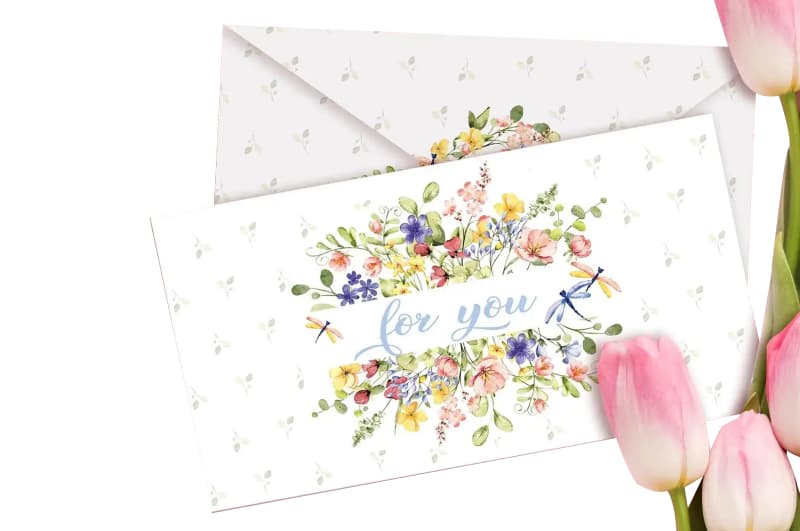 Подарунковий конверт 10891 "For you" 1шт.