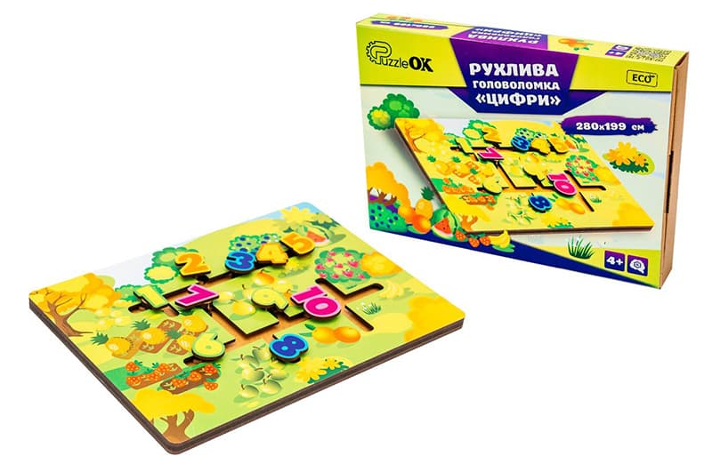 Рухлива головоломка «Цифри» PuzzleOK Puz-27900