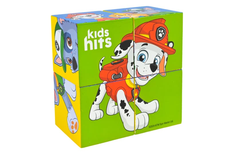 Дерев’яні кубики-пазли KidsHits Paw Patrol, у плівці, фото 3