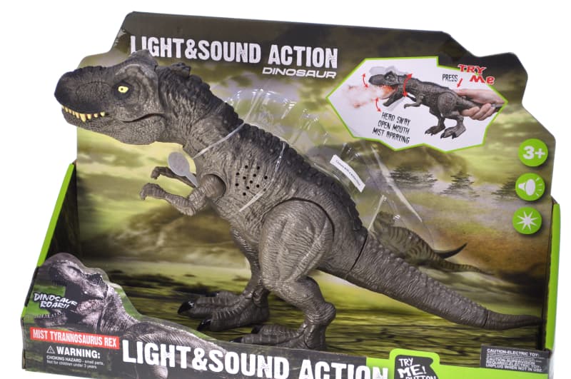Динозавр RS071 озвучений, в коробці р.35,5x11,5x23 см YG Toys, фото 4