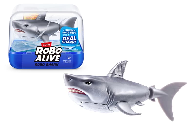 Інтерактивна іграшка 71165-3 Robo Alive S1, робоакула, сіра Pets & Robo Alive