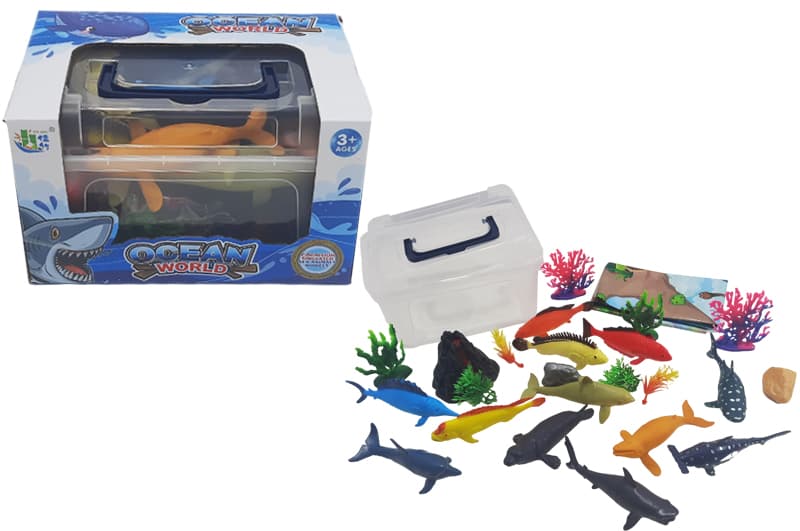 Набір фігурок морських жителів у саквояжі YG TOYS 303-332