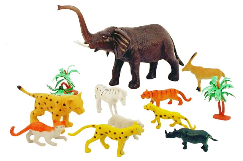 Набір диких тварин в кульку A586 р.25x17см YG TOYS