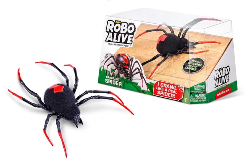 Інтерактивна іграшка Kiddisvit Robo Alive S2 «Павук»