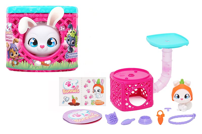 Ігровий набір 452000-4 "ЗАЙЧИК КАРСОН" QT BUNNIES