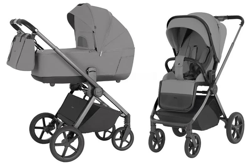 Коляска універсальна CRL-6527 Ultra 2в1 Silk Grey CARRELLO