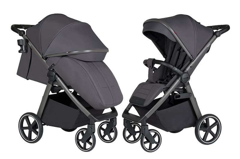Прогулянкова коляска CRL-5520 Bravo SL Deluxe Thunder Grey CARRELLO