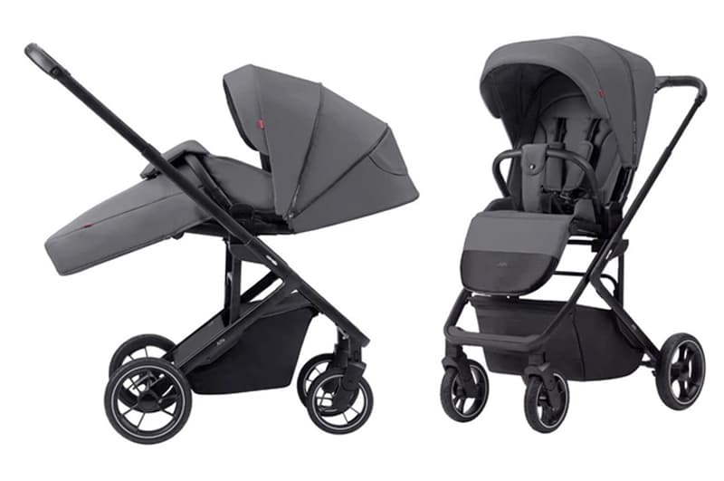 Коляска прогулянкова CRL-5508 "Alfa" Graphite Grey BFM CARRELLO
