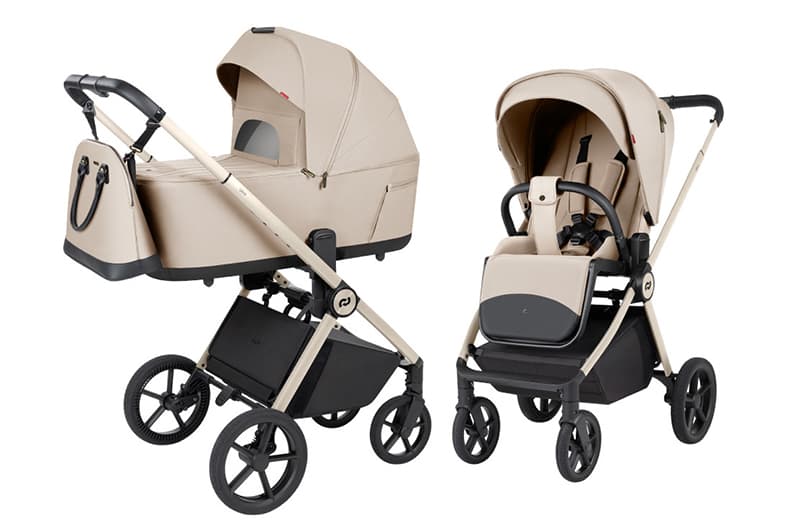Коляска універсальна Ultra CRL-6556 2в1 Polar Beige CARRELLO